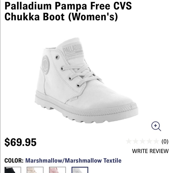 Women's Palladium Pampa Free CVS Chukka Boot 8.5 - Picture 1 of 6